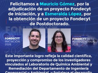 Felicitamos a Mauricio Gómez y a Esmeralda López